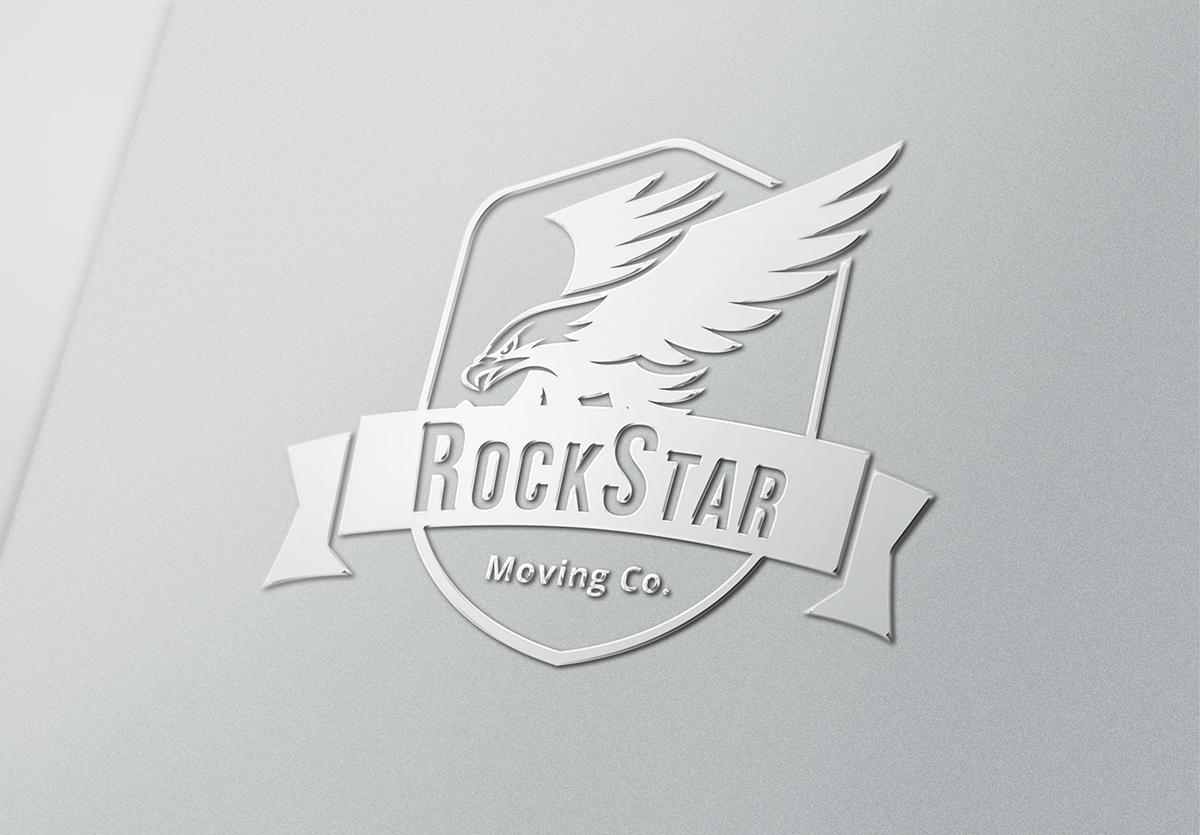 Logo Design by studio-sfp.com for RockStar Moving Co. | Design #5309601