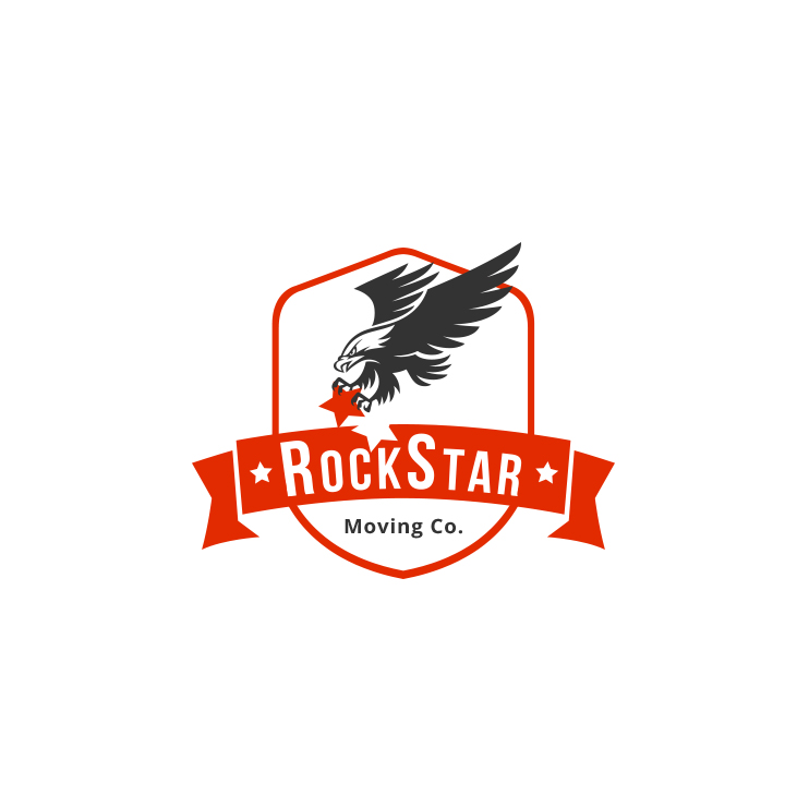 Logo Design by studio-sfp.com for RockStar Moving Co. | Design #5311262