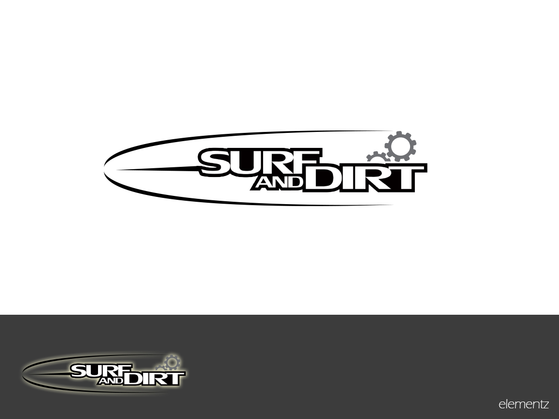 Sticker Design by yadelement for Surf and Dirt, Inc. | Design #1472725