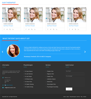 Web site for Physical Therapy Clinic | Web-Design von Expert Designer