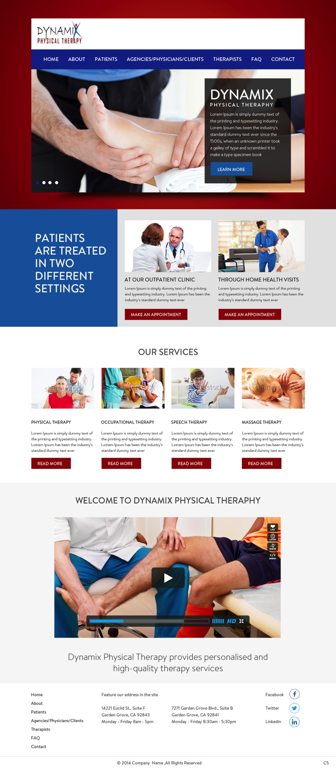 Web Design by pb for this project | Design #5282825