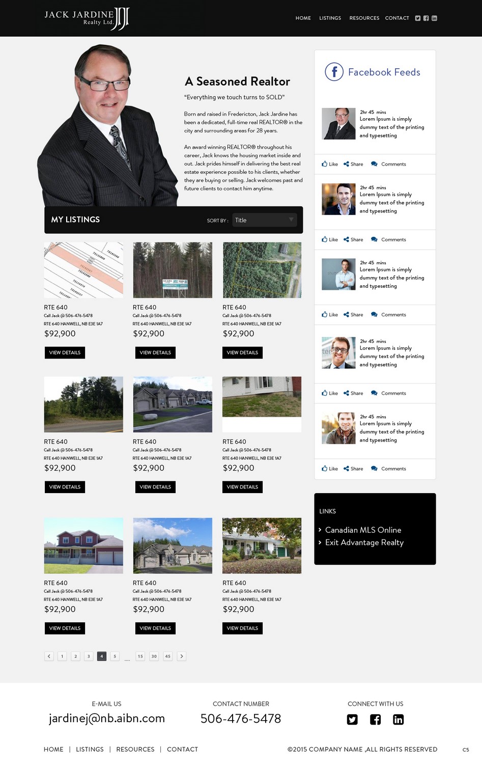 Web Design by pb for this project | Design #5282950