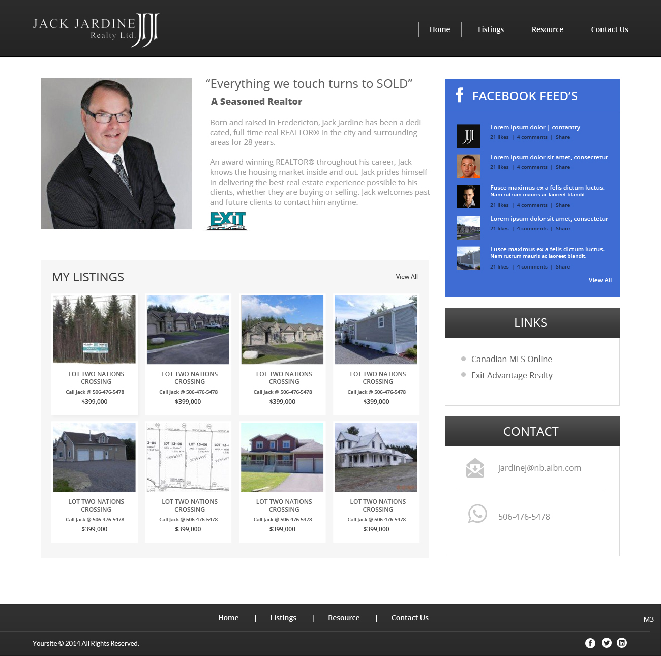 Web Design by pb for this project | Design #5282982