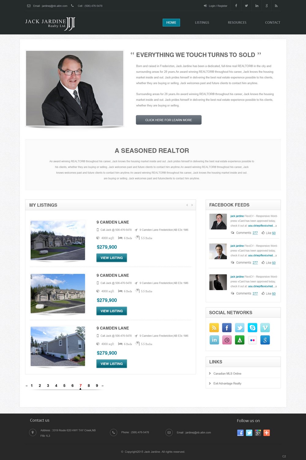 Web Design by pb for this project | Design #5282990