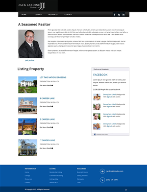 Web Design by pb for this project | Design #5282994