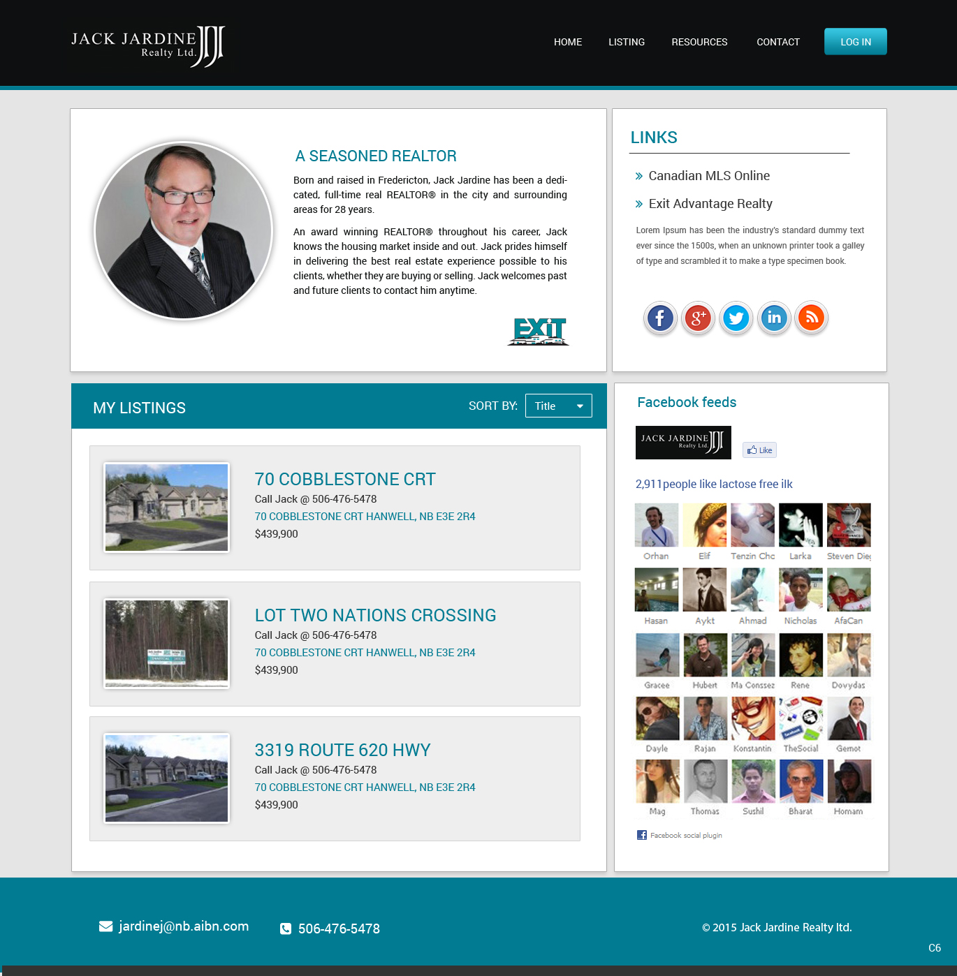 Web Design by pb for this project | Design #5283021