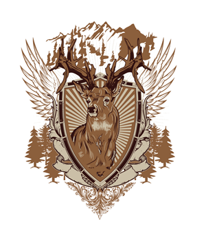 Hunting T-shirt Design for Mediajungle by illogo | Design #5305243