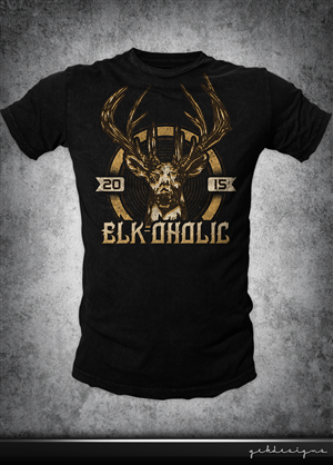 Elk Hunting T-Shirt | Design de T-shirt par gekgrfx