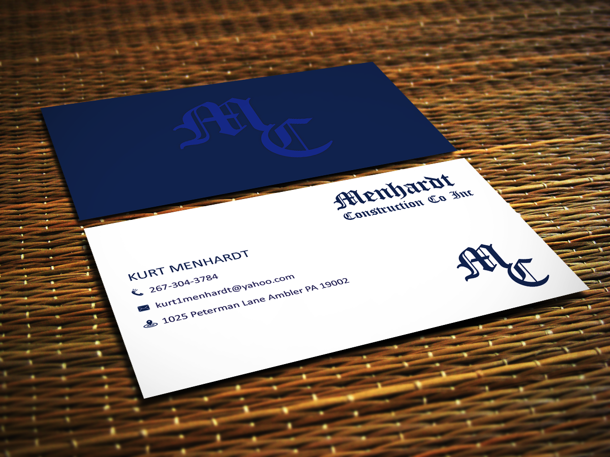 Visitenkarten-Design von Sajin für dieses Projekt | Design #5260352