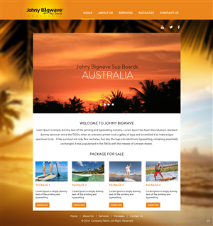 Web Design par pb pour ce projet | Design : #5283024