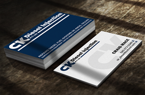 Diesel injection diagnostics and repairs | Diseño de Tarjeta de Presentación por Ethien