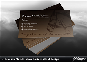 Business Card Design by gekgrfx for this project | Design: #1483299