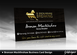 Business Card Design by gekgrfx for this project | Design: #1483387