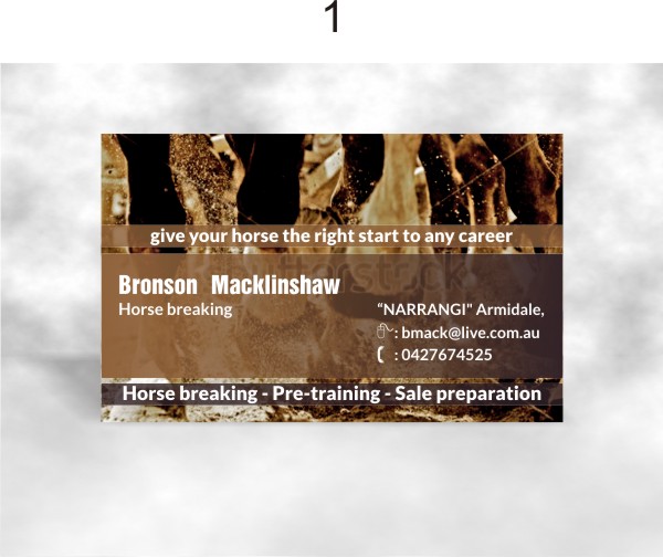 Business Card Design by thisisit for this project | Design #1492735