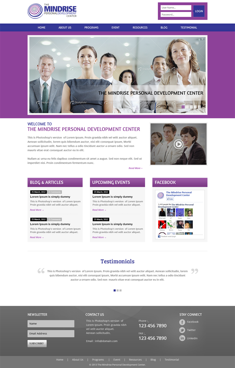 Diseño Wordpress por Mayank Patel para este proyecto | Diseño #1493070