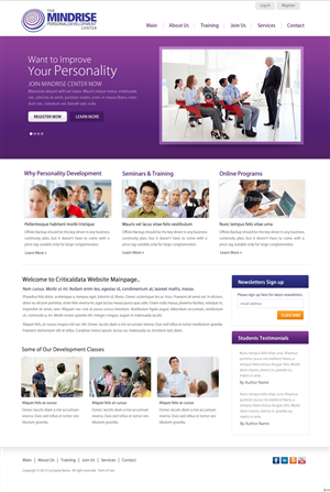 Wordpress Design by pb for this project | Design: #1472857