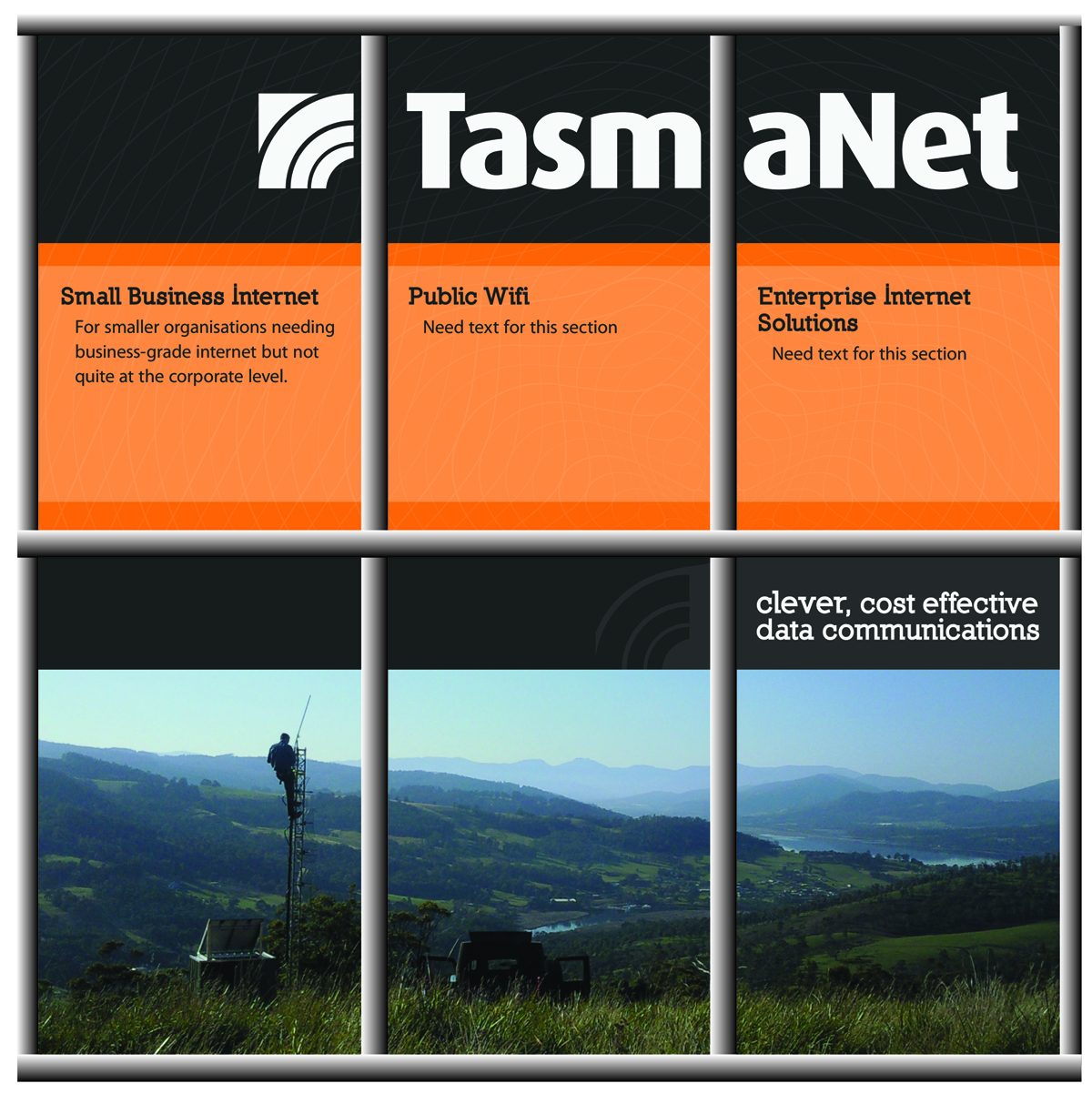 Diseño de Póster por JJamesDesign para TasmaNet | Diseño #268381