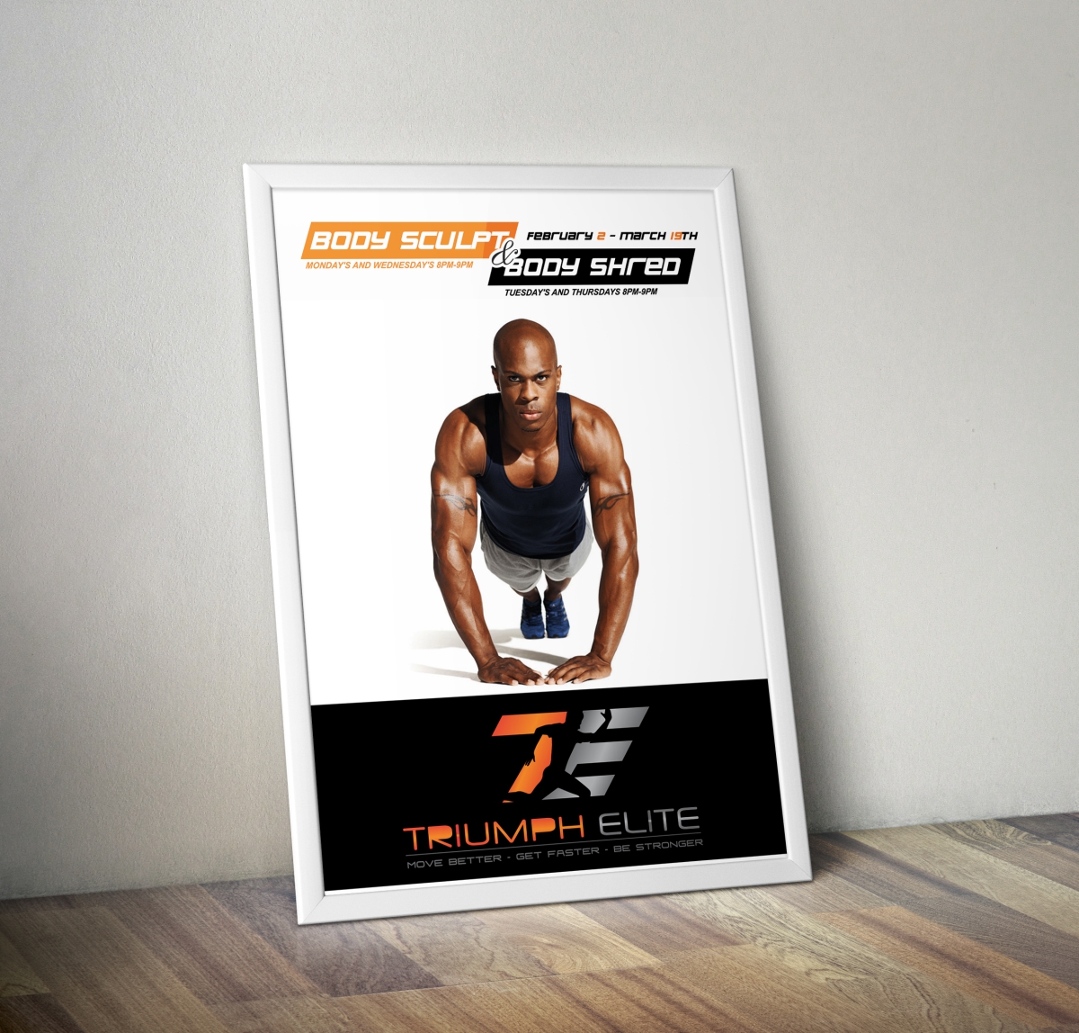 Poster Design by cb1318 for Triumph Elite | Design #5278582
