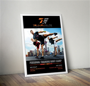 Poster Design by cb1318 for Triumph Elite | Design: #5278837