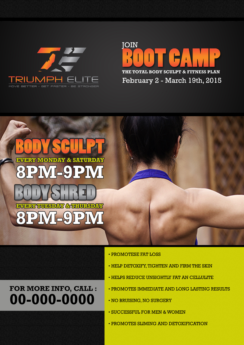 Diseño de Póster por Sudhir Jhanjhot para Triumph Elite | Diseño #5278737