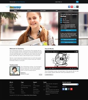 Landing Page Design by WirePaper