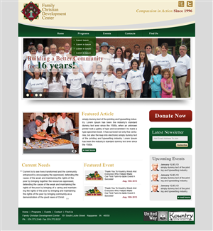 Web Design by webxvision for Heartfelt Creations | Design: #1522000