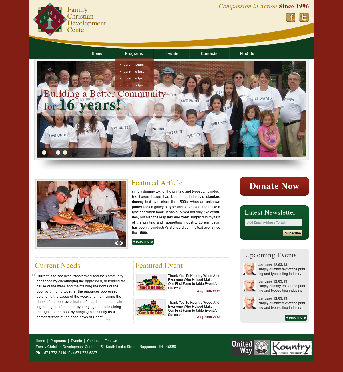 Web Design by webxvision for Heartfelt Creations | Design #1522004