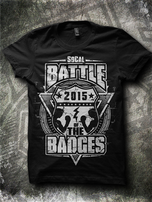 So Cal Battle of the Badges | T-Shirt-Design von Jonya