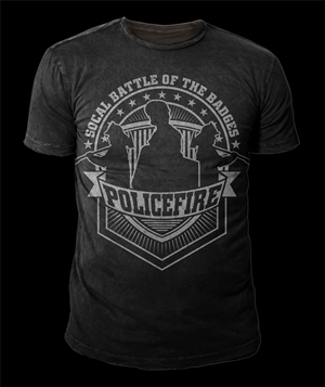 T-Shirt-Design von D'Mono für Cops 4 Kids & Communities | Design: #5335903