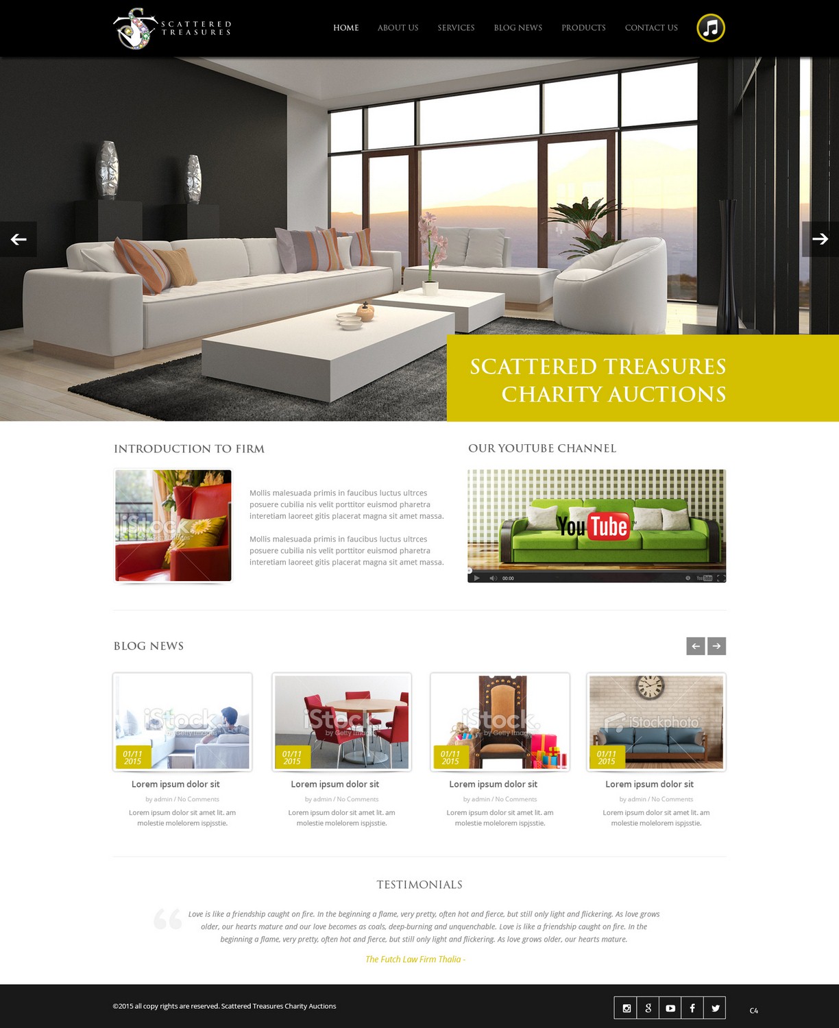 Web Design by pb for Scattered Treasures | Design #5283447