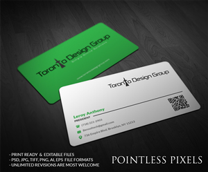 Business Card Design by Pointless Pixels India for this project | Design #5281051