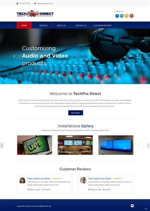 Diseño Wordpress por pb para este proyecto | Diseño: #5283814