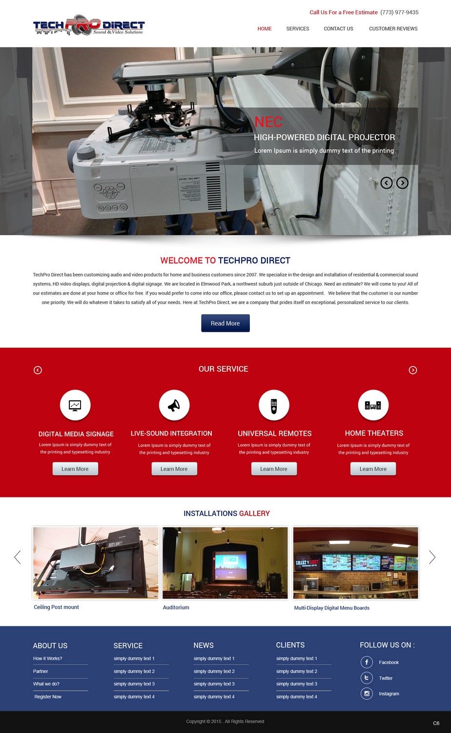 Diseño Wordpress por pb para este proyecto | Diseño #5283819
