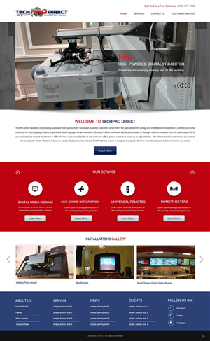 Diseño Wordpress por pb para este proyecto | Diseño: #5283819