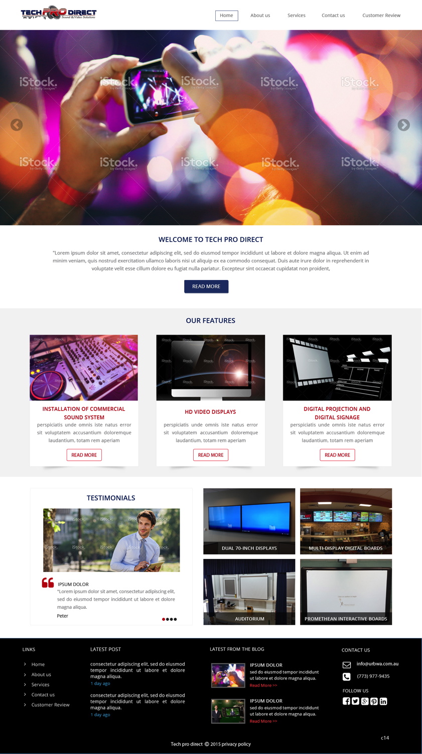 Wordpress Design by pb for this project | Design #5283826