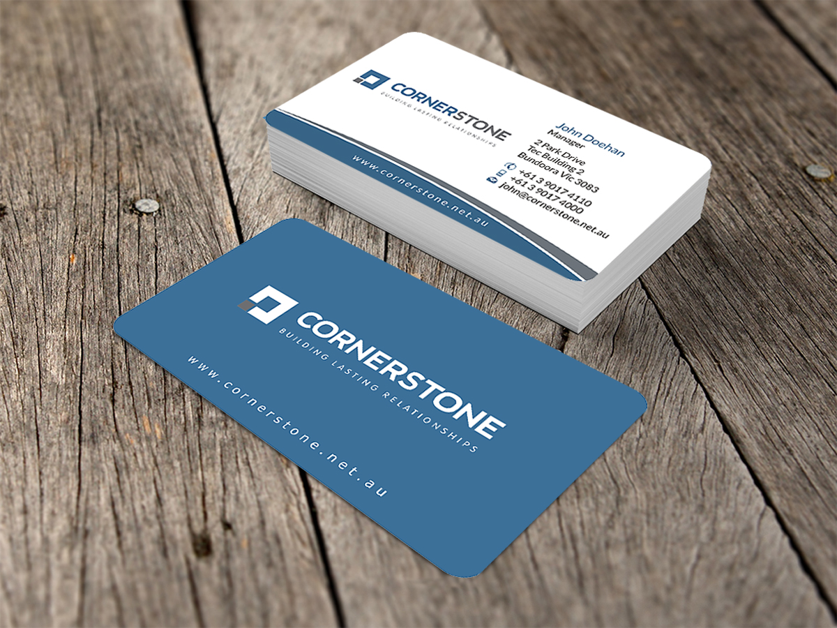 Business Card Design by SKYdesign for Cornerstone Computing | Design #5272165