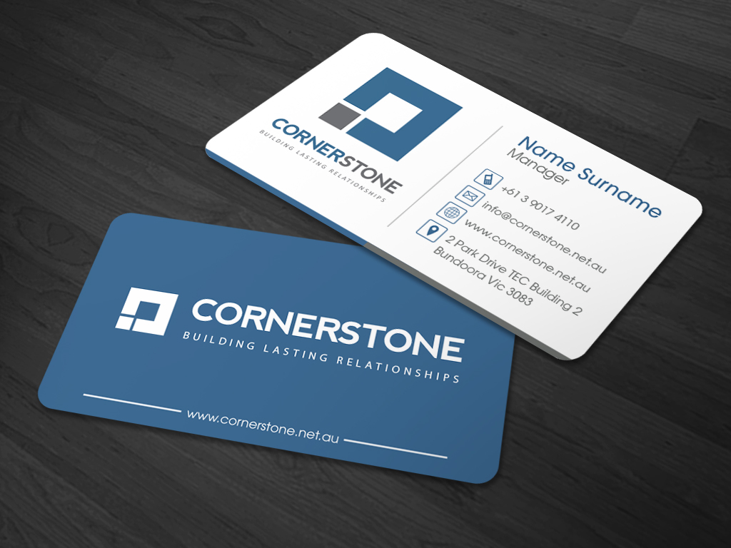 Business Card Design by kaatem for Cornerstone Computing | Design #5270784