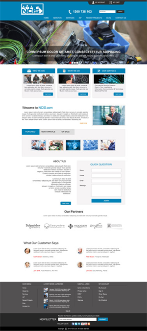 Web Design par DesignXyz pour HooUno | Design : #5324076