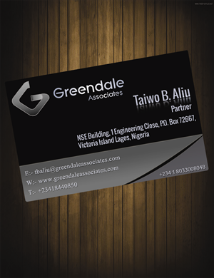 Business Card Design by Ishmeet for this project | Design #1468762