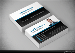 Financial Advisor needs a BOLD Business Card | Business Card Design by gekgrfx