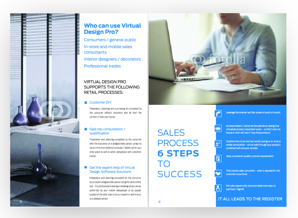Serious, Professional, Software Brochure Design for a Company by