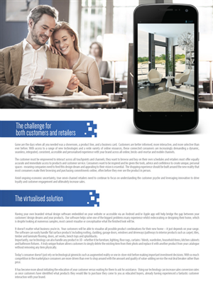 Visualisation Software brochure | Broschüren-Design von JCR