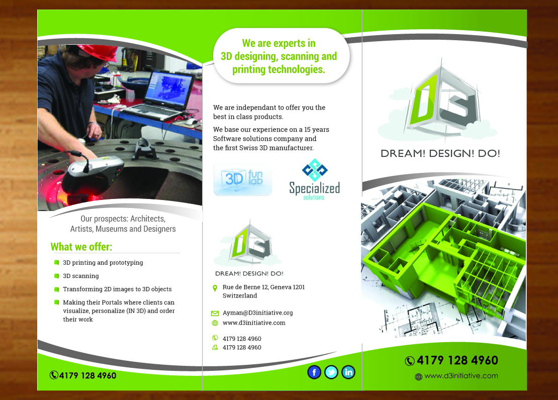 Design de Brochure par HarmiDesigning pour ce projet | Design #5290397