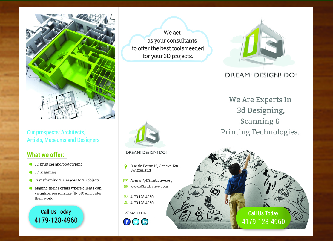 Design de Brochure par HarmiDesigning pour ce projet | Design #5290405