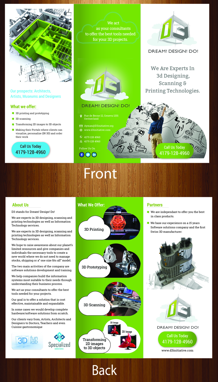 Broschüren-Design von HarmiDesigning für dieses Projekt | Design #5310474