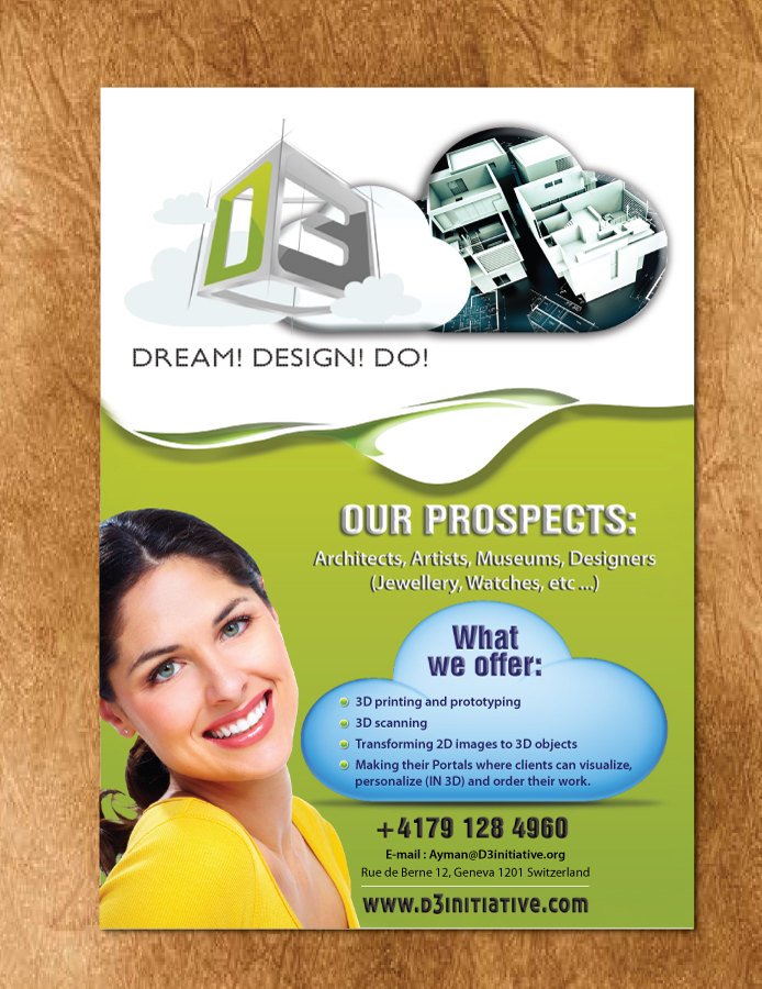 Brochure Design by meet007 for this project | Design #5290337