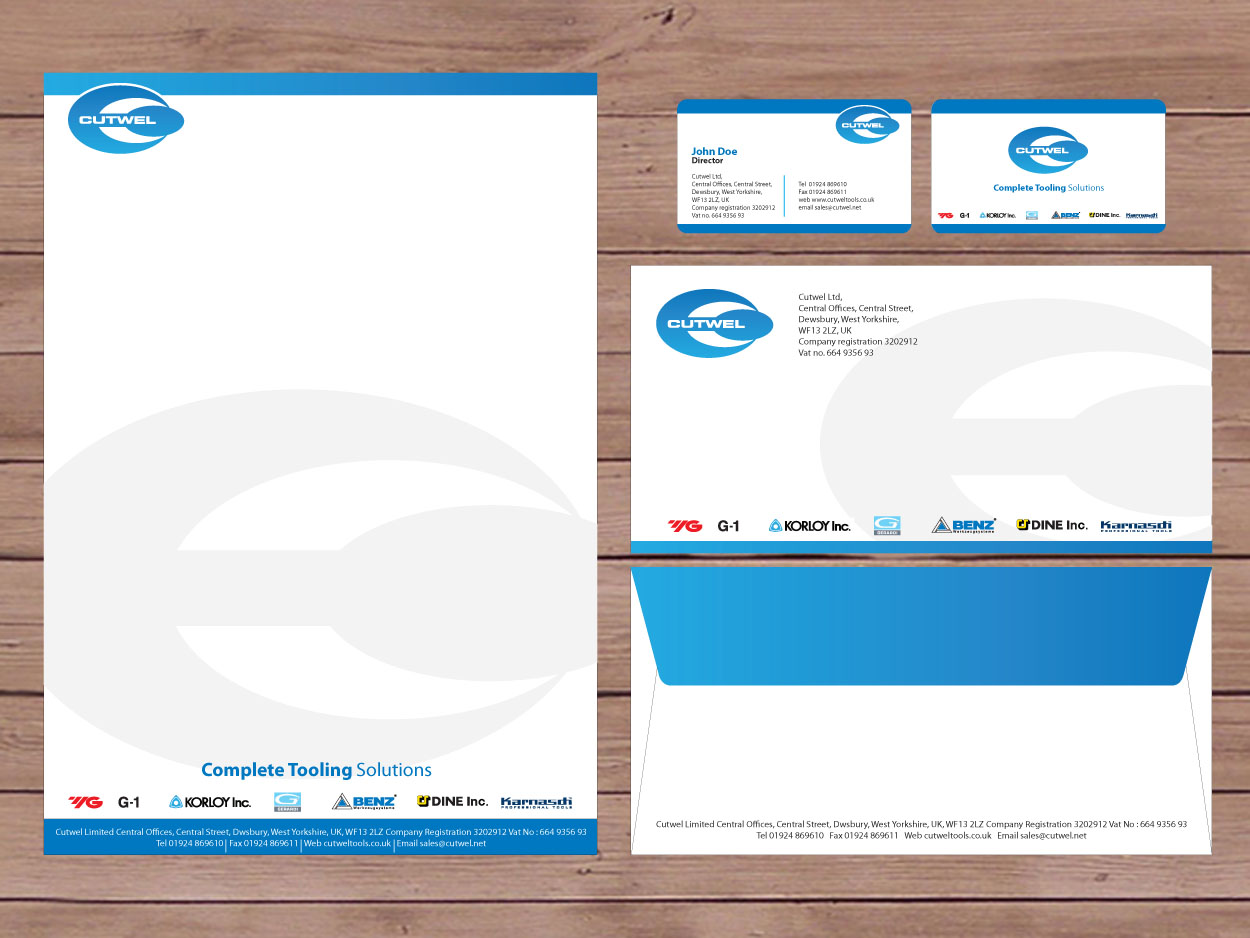 Stationery Design by Priyo Subarkah for Cutwel Ltd | Design #265815