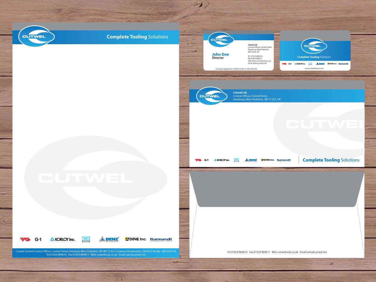 Stationery Design by Priyo Subarkah for Cutwel Ltd | Design #266109