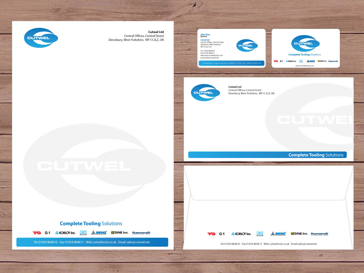 Stationery Design by Priyo Subarkah for Cutwel Ltd | Design #266323