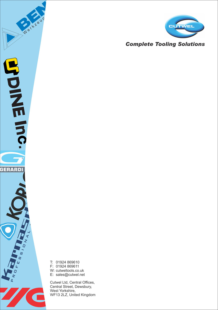 Diseño de Papelería por NEXTECHDESIGN para Cutwel Ltd | Diseño #272325